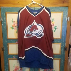 Vintage Colorado Avalanche Selanne Hockey Jersey